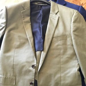 Sage green J.Crew Ludlow sportscoat in chino 42S